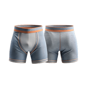 Boxer BRIEFS with button at fly
