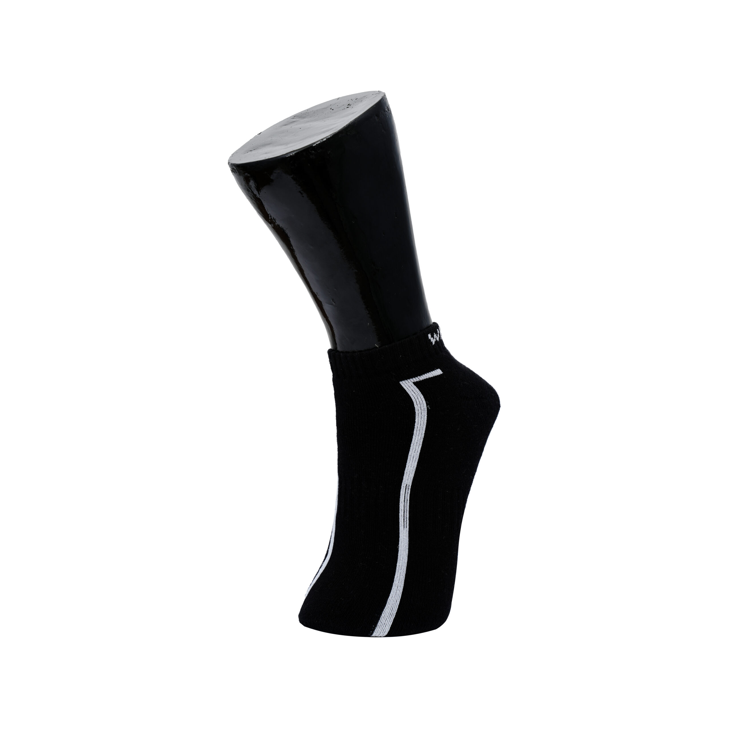 White Leaf Men's Sneaker Full-Terry Low-Cut Socks – 3 Pairs, Full Cushioned, Free Size – Black, Navy, White - Image 4