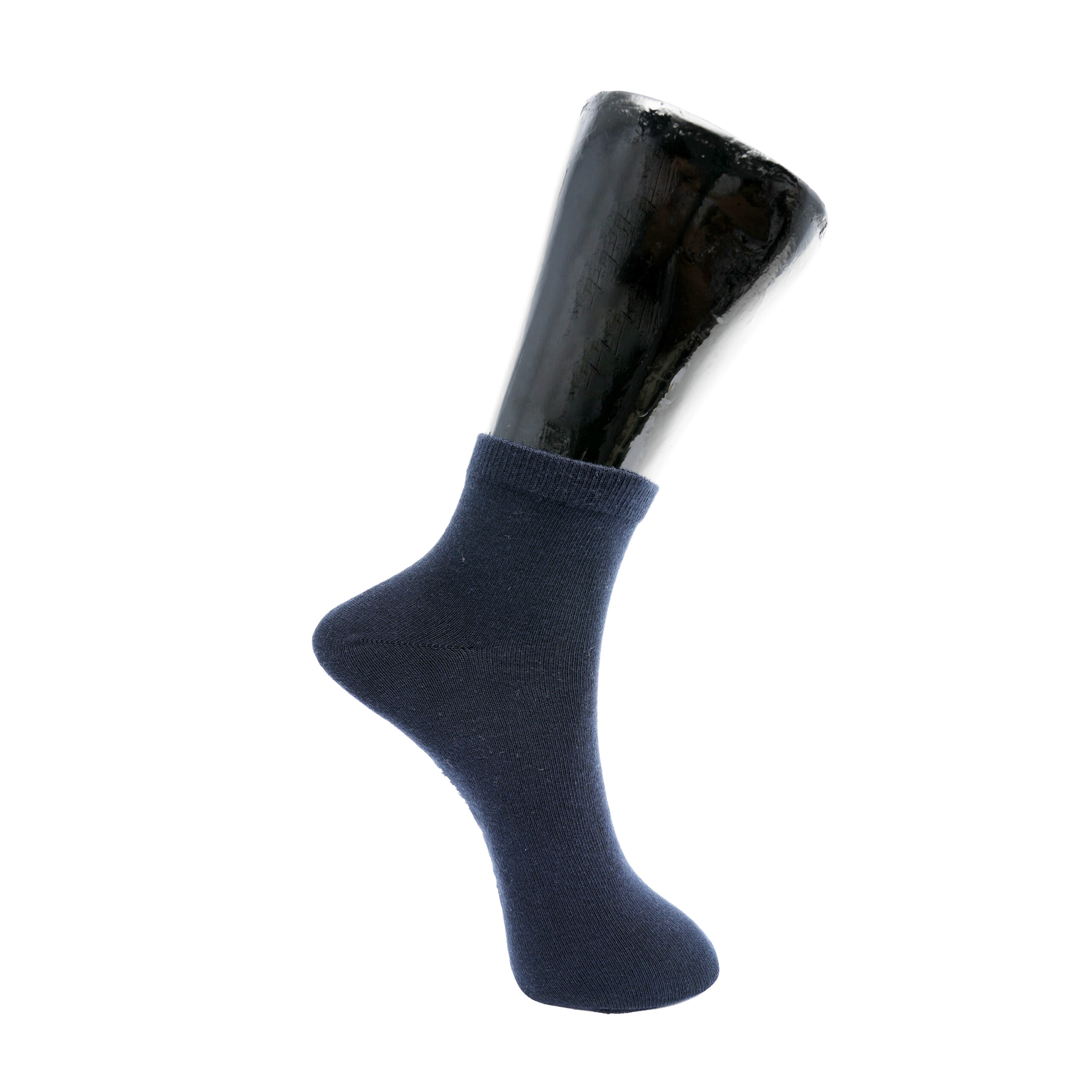 White Leaf Men's Corporate Ankle Socks – 3 Pairs, Comfortable Fit, Free Size – Navy Combo - Image 3