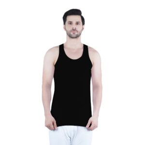 WHITE LEAF TANK TOP / VEST BK/GYM/NV 3PCS WLRNVUG-01-S 1 Piece