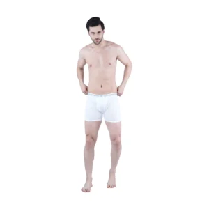 Men's Trunk 3PCS – 100% Combed Cotton Innerwear - White