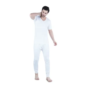 Men's V-Neck Vest 3PCS Pack, White