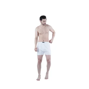Men's Knitted Boxers 3PCS – Combed Cotton!, White