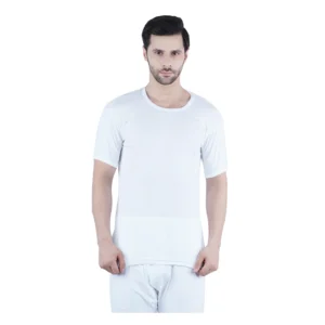 Men's O-Neck Vest 3PCS Pack, White